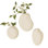 Ensemble de vases muraux 3 pièces Pebble