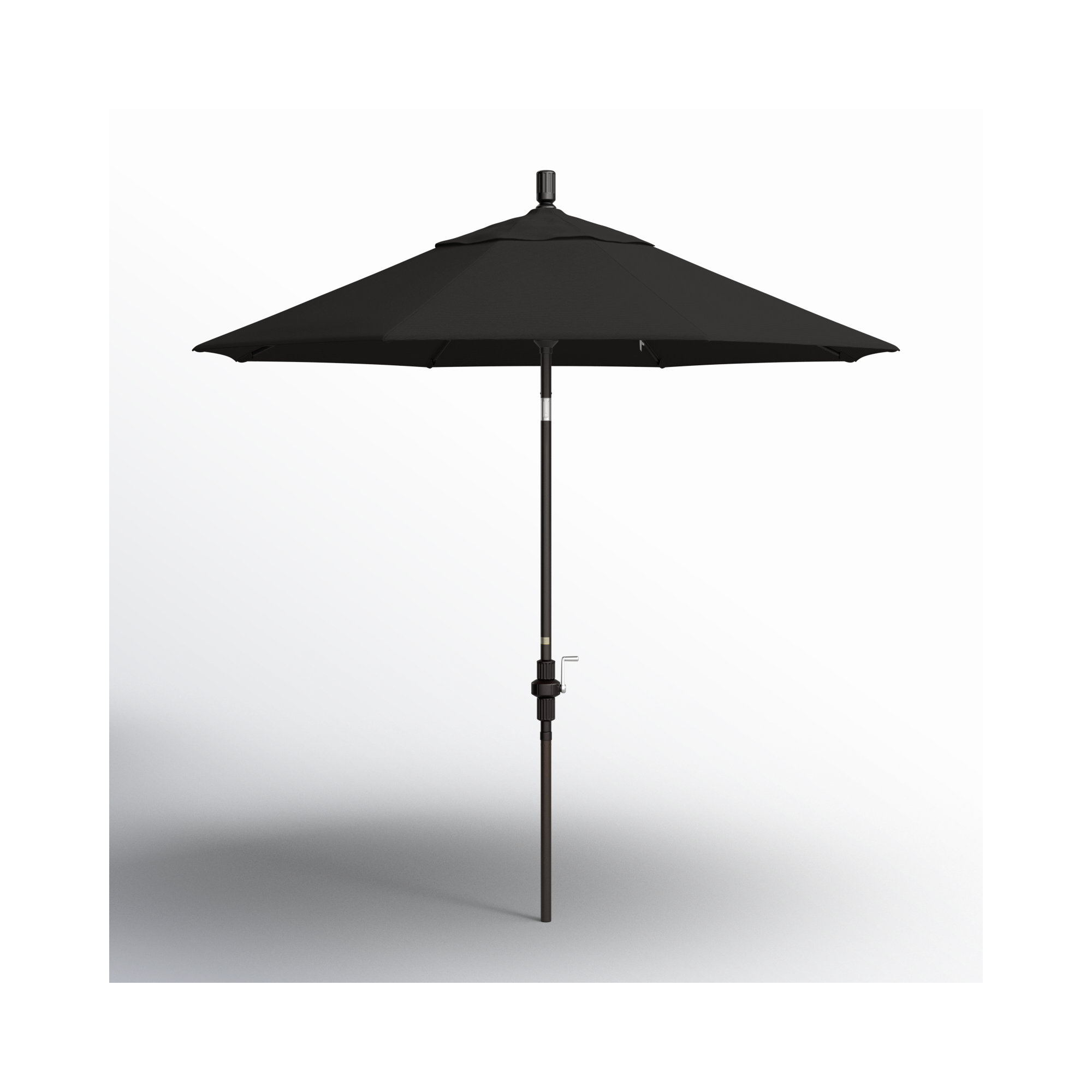 Brent 90'' Outdoor Umbrella, Mocha Performance Canvas