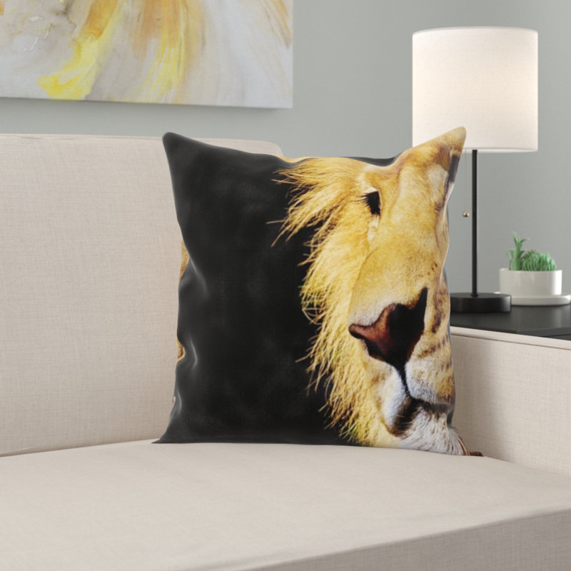 Coussin lion