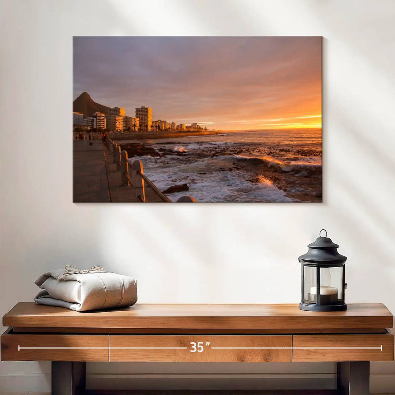 Cape Town Boardwalk, 16" H x 24" W
