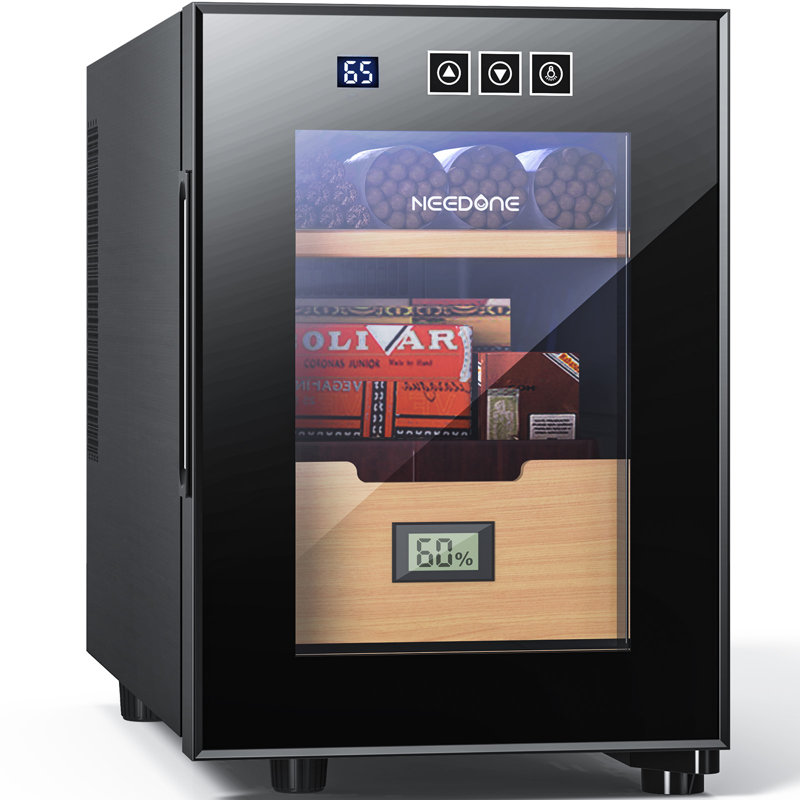 16L Electric Cigar Humidor for 100 Counts with Thermostat (Cooling and Heating)