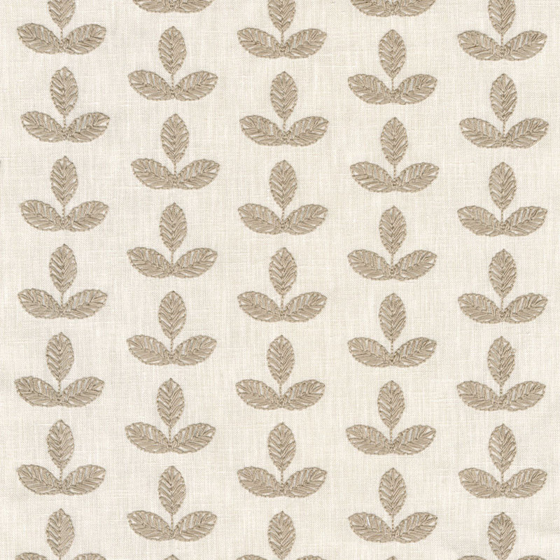 Coussin Birch Lane Trillium, Plumes, Crème avec motif floral, Carré 20 po