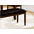 Bench, 48" Rectangular, Dining Room, Entryway, Hallway, Kitchen, Upholstered, Wood,  Solid Wood,  Leather-look, Transitional