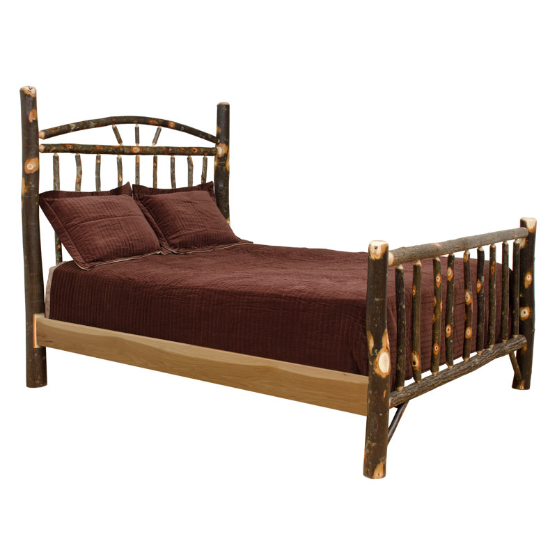 Granita Solid Wood Spindle Bed, Twin
