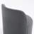 Upholstered Modern Dark Gray Polyester Blend Side Dining Chair (Set of 2)-42533496