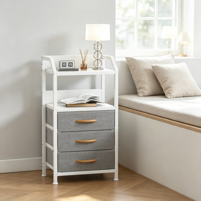 40 cm W Bedside Table