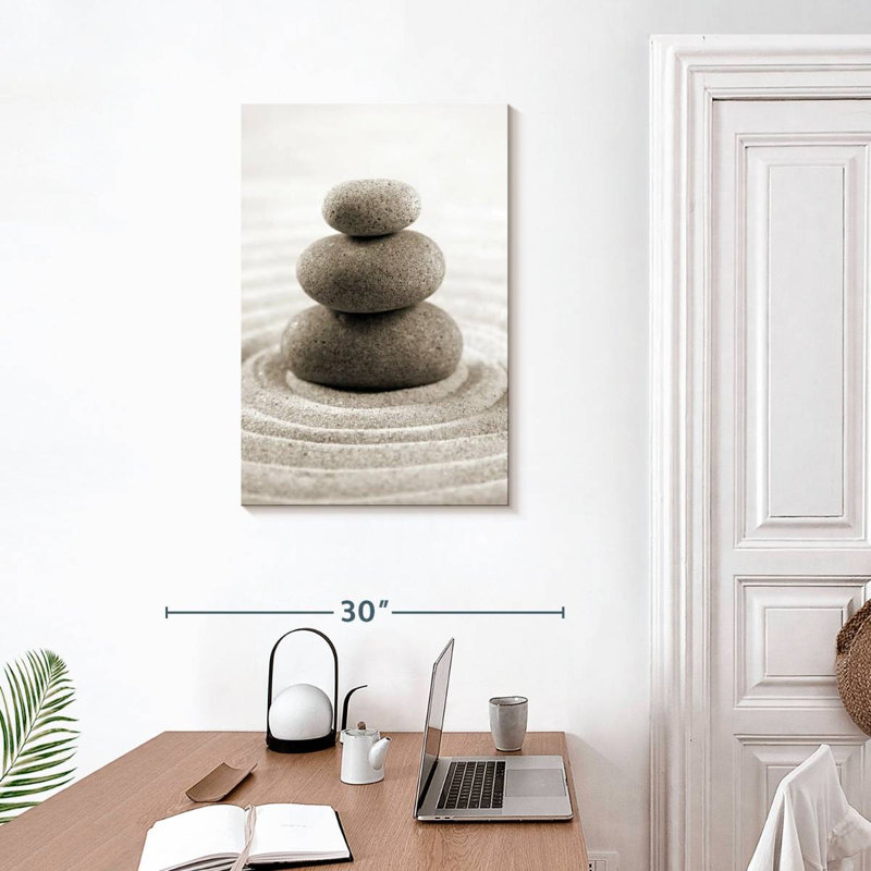 Kerrick Stone Stack On Zen Garden, 30" H x 20" W