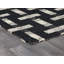 Tapis handwoven area black Tussey-1868195647