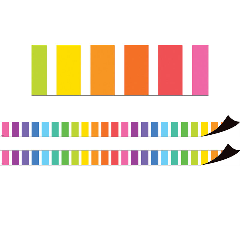 Bordure magnétique rayée par l'enseignant