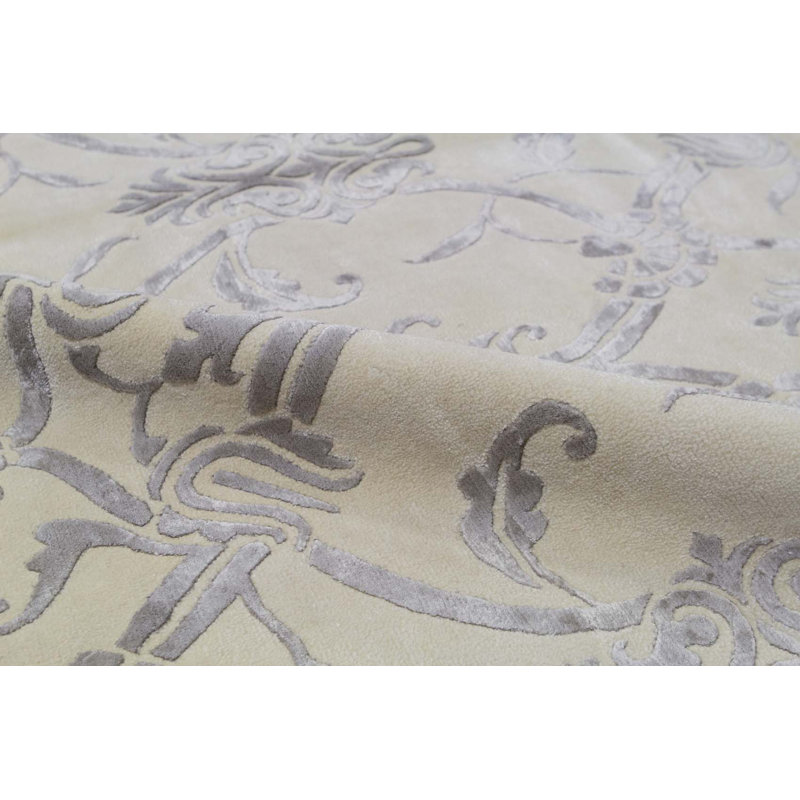 Damask Area Rug