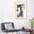 Toile avec cadre en bois beige n'est pas disponible