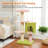 48" Cat Tree Tower With Fully-Wrapped Scratching Posts, Multi-Level Cat Condo, Perch & Hammocks-723273134