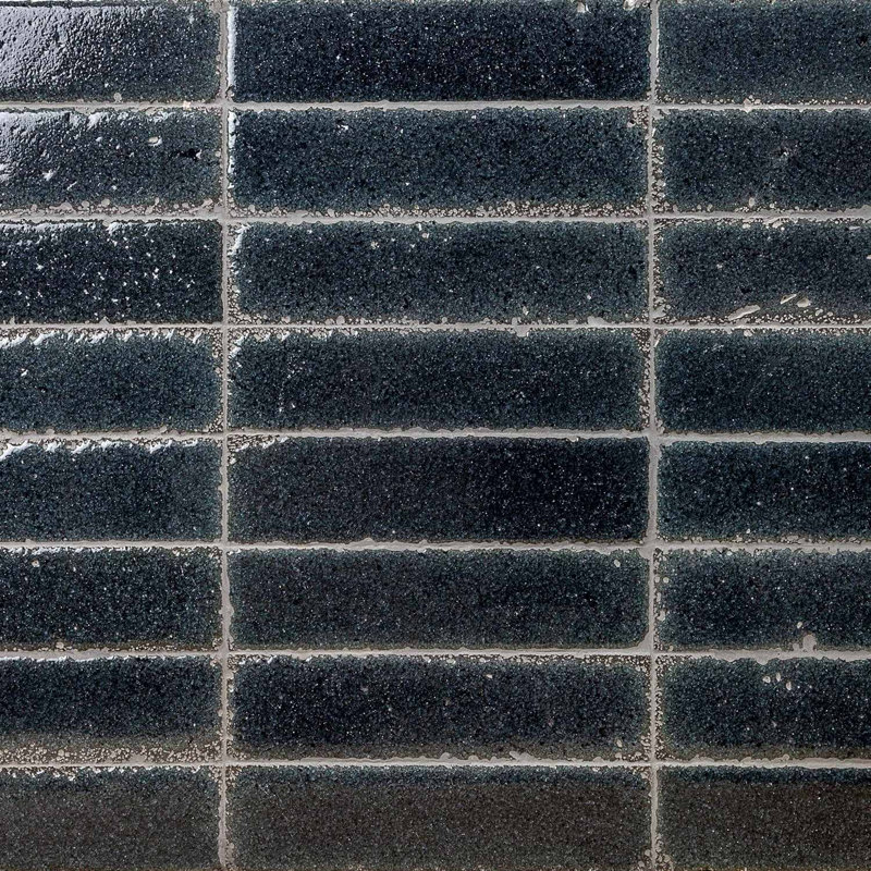 Lava Art 3x12 Brick Look Crackled Glossy Lava Stone Subway Tile