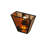 Rustic Lodge Flush Mounted Sconce-16183307
