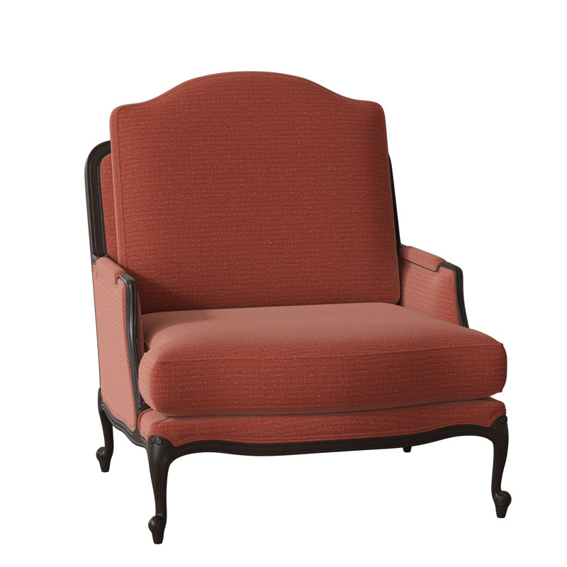 St. Helena Armchair, Margaret Lipstick, American Walnut
