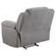 Fauteuil inclinable manuel oscillant gris clair 46 po Gilo