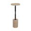 27" Comino Tall Travertine Table-370256974