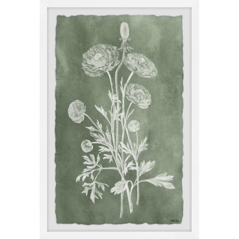 Sage Impressions I 1 Piece Single Picture Frame Painting, 38cm H x 45cm W