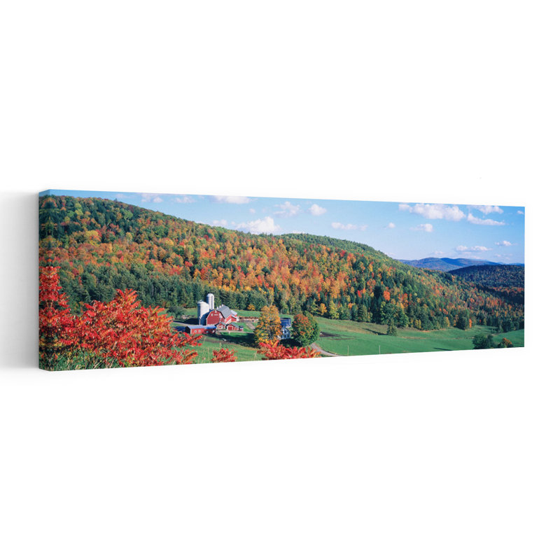 Hillside Acres Farm, Barnet, Vermont, États-Unis, H 20 po x l 60 po