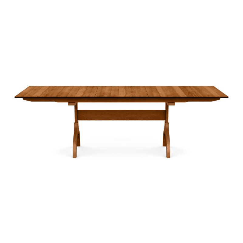 Sarah Four Leg Extension Table, Autumn Cherry, 72" L x 38" W