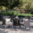 Crase 2 - Person Patio Dining Set Umbrella Hole Included Round Table-28021102