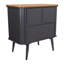 Willaims 58cm W Iron Bedside Table