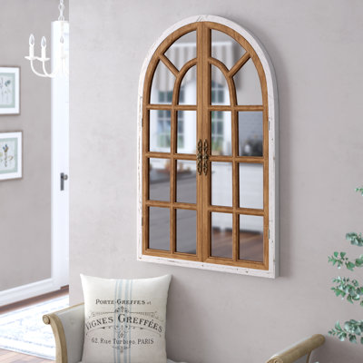 Miroir d'appoint Mcclanahan Farmhouse