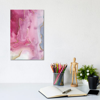 Magenta Dream I by Joyce Combs - Wrapped Canvas Painting