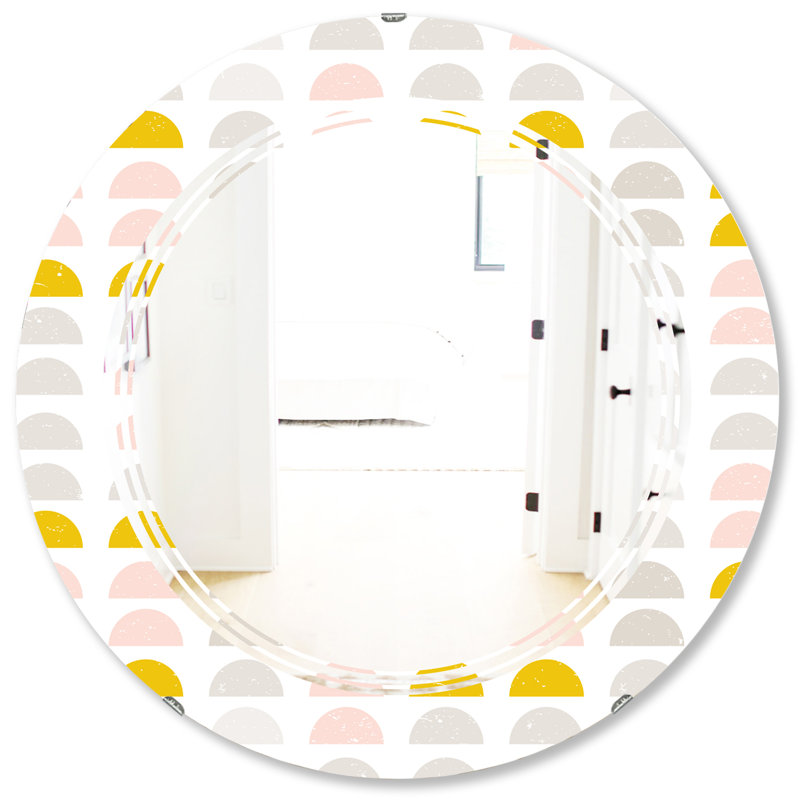 Miroir mural Pastel, 31,5 po x 31,5 po