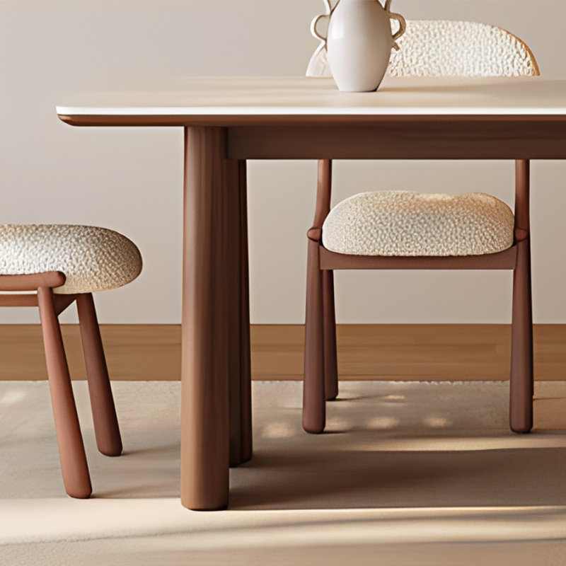 Table de salle à manger Modern, H 29,52 po x L 62,99 po x l 31,49 po