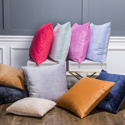  Housse de coussin carré en velours