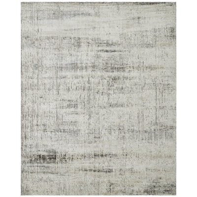 Elements Silver Mist Handmade Area Rug