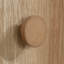 Armoire de rangement, finition brune
