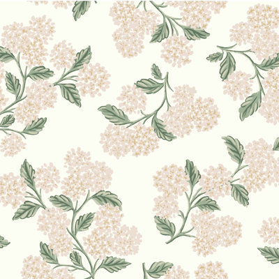 Hydrangea Wallpaper Double Roll