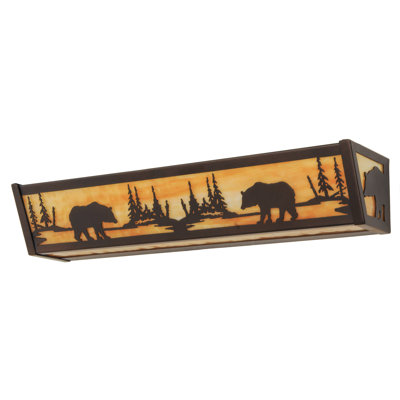 Rustic Lodge 4 - Light Bath Bar