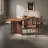 Modern simple household dining table