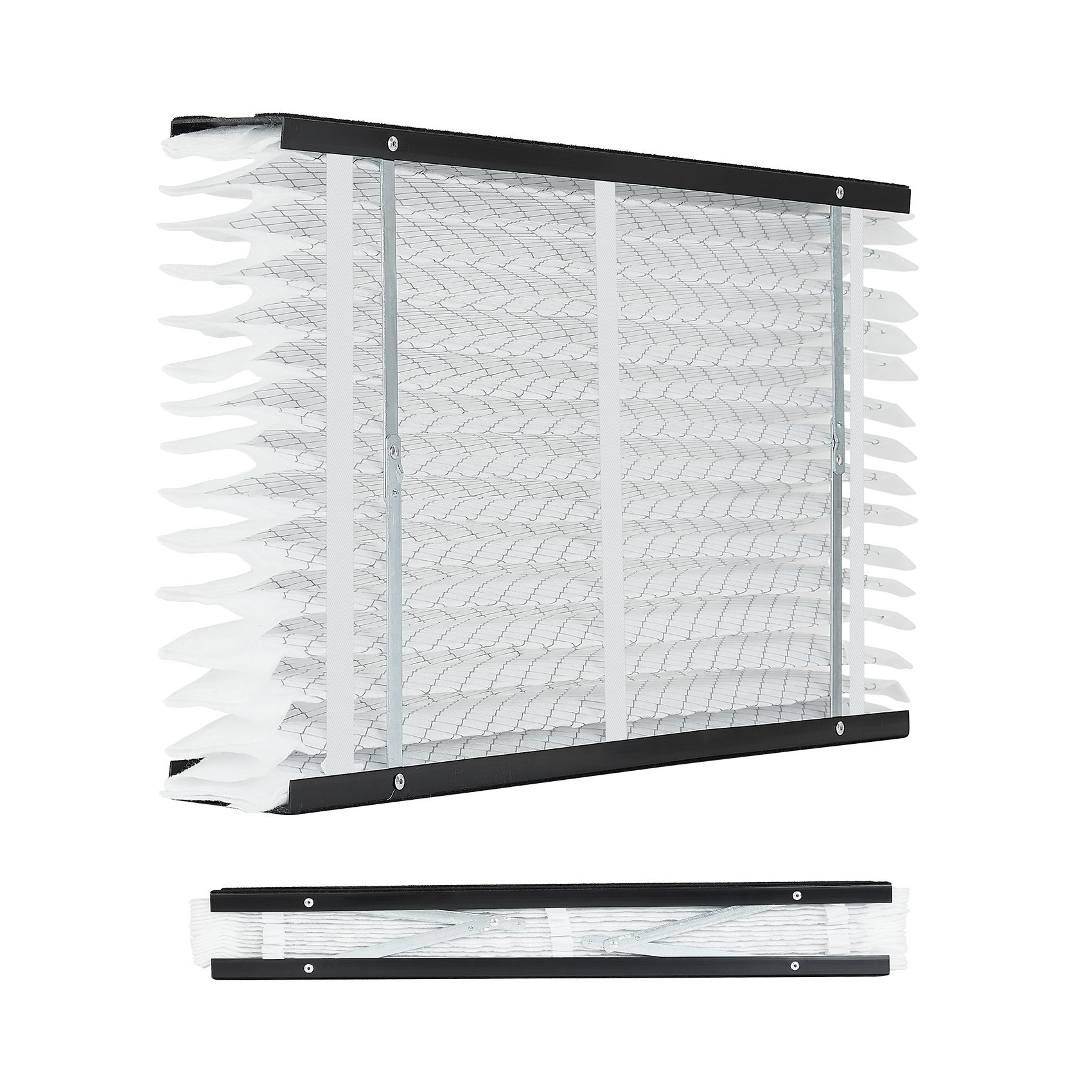 godohome Premium MERV 11 Pleated HVAC Furnace Air Filter (2-Pack ...