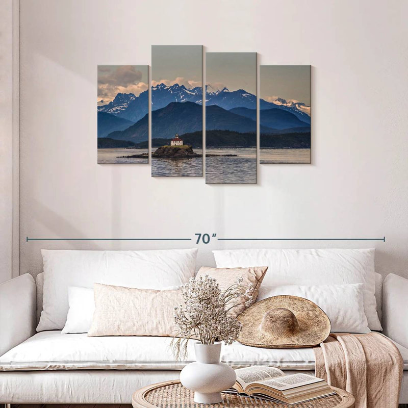 Aletra Eldred Rock Lighthouse, 27" H x 43" W