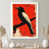 White Picture Framed