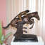 Sculpture Arria Cheyenne Remington en bronze - sculpture en cire perdue faite à la main, L 27 po x l 8,5 po x H 22 po