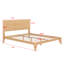 Lit plateforme Bamboo Wood-1008860452-1008860448
