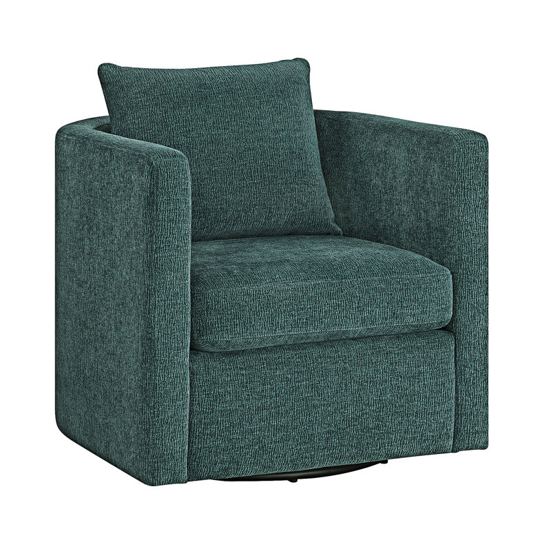 Fauteuil demi-tonneau pivotant, Paon