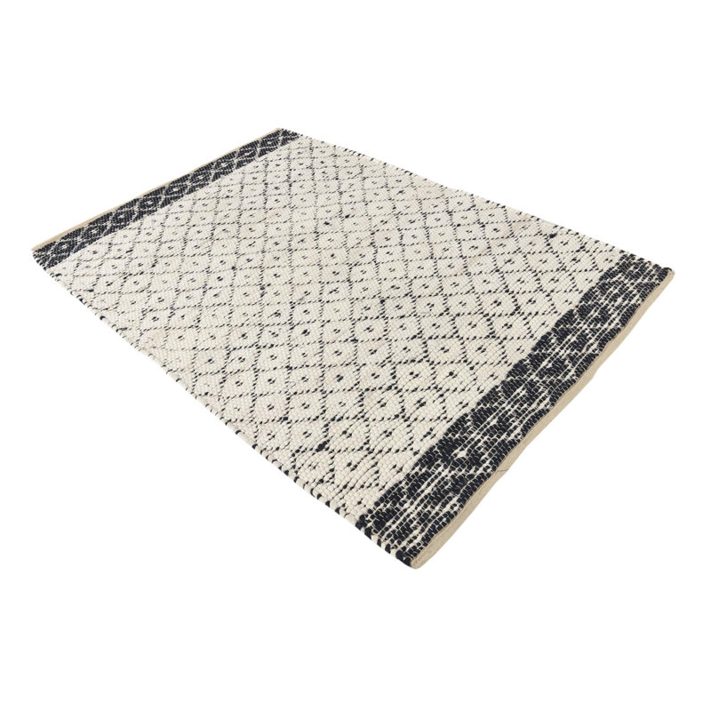 Geometric Indoor Rug, Rectangle 2' x 3'1"