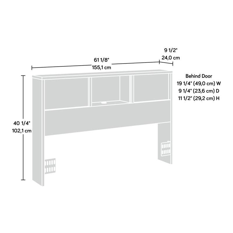 Dillander Headboard, Pacific Maple