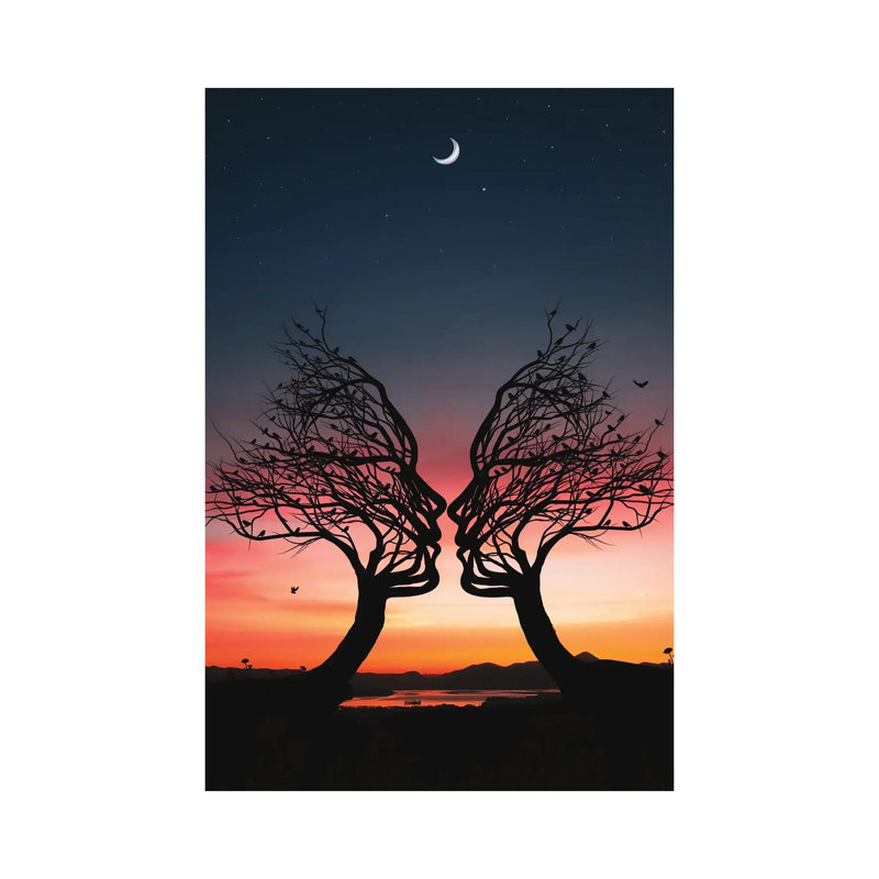 Me And You by Abdullah Evindar - Wrapped Canvas Print, 20.32 cm H x 30.48 cm W