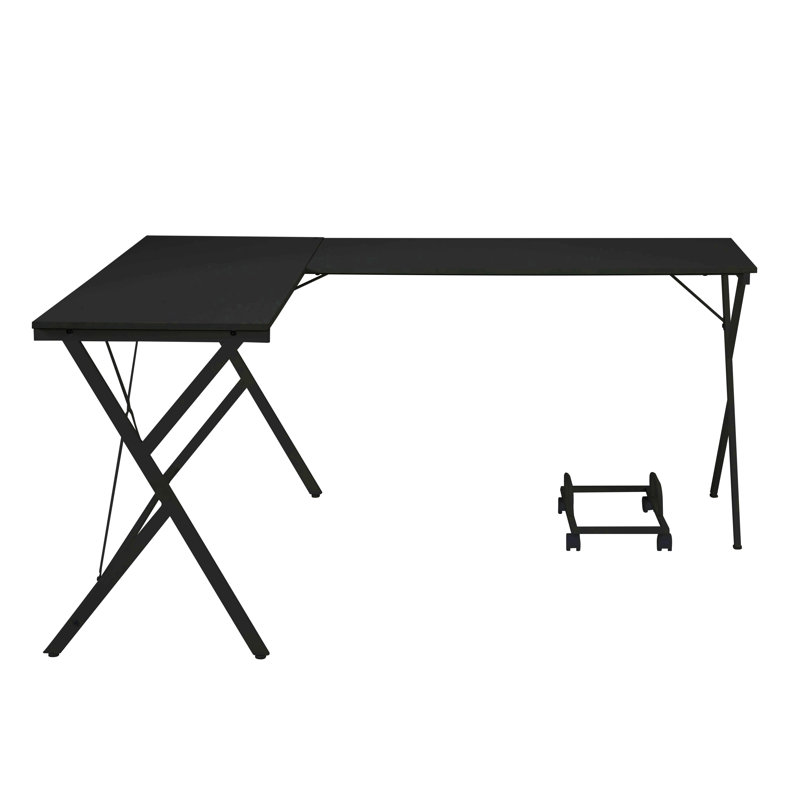 Bureau d'ordinateur Finish, bureau d'ordinateur personnel, Noir