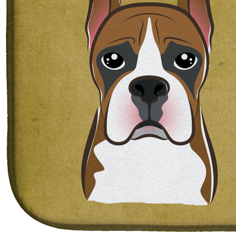 Tapis de séchage pour chien en vie boxer