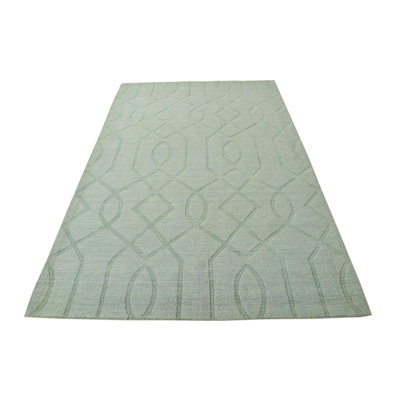 Tapis turquoise Otto