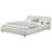 Low Platform Padded Bed-214314535