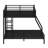 Space-Saving Metal Bunk Bed with Noise-Reducing Design
